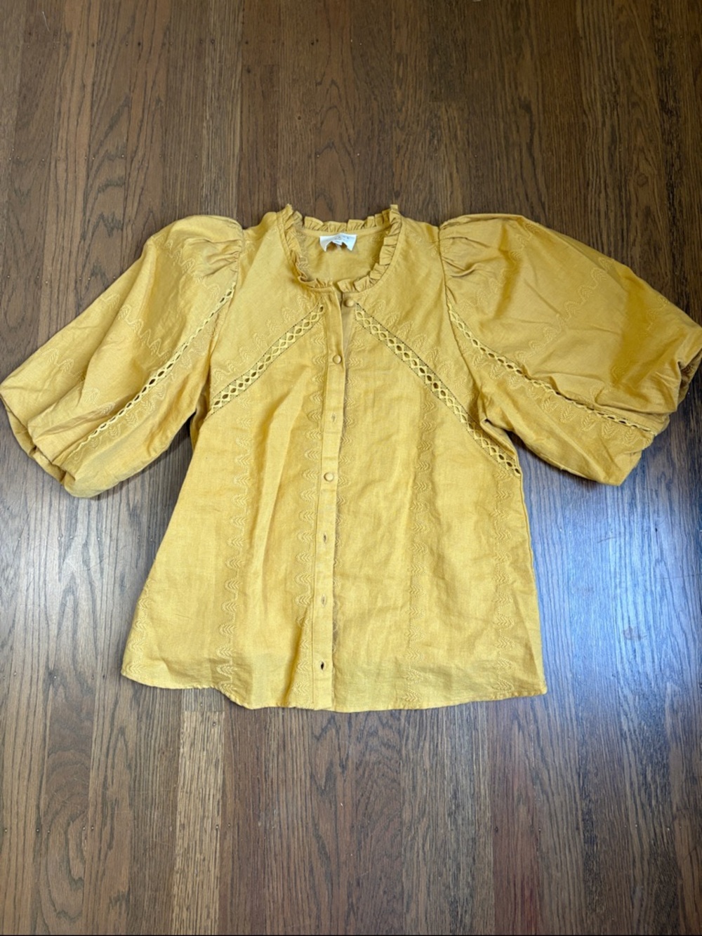 Sezane Anton shirt size 34